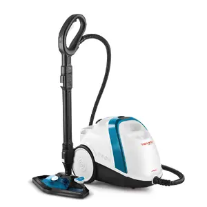 Polti Vaporetto Smart 100_B cilindrisks tvaika tīrītājs 1500 W zils un balts ar regulējamu tvaiku