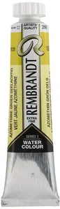 Artequipment Rembrandt Watercolour Tube Azomethine Green Yellow 296