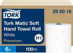 Tork 290016 Paper Towels White 100 m Roll