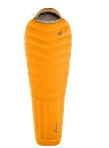 Dūnu guļammaiss Deuter Astro Pro 400 Dzeltens -6C/21F Pieaugušo Pārgājieniem