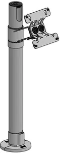 Neomounts SpacePole Arc VESA 75/100 Kronšteins EET113-02
