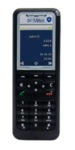 Mitel 612 dt VoIP DECT mobile phone for business communication with color display and phonebook