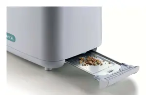 Тостер Ariete 157 Breakfast, 760Вт, на 2 тоста, щипцы из нержавеющей стали, 7 степеней обжаривания, кнопка стоп, термоизолированный корпус, белый