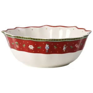 Villeroy & Boch Toy's Delight Салатник 2.138 Л Круглая Фарфор Разноцветный 25 см 1.04 кг