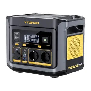 Pārnēsājama elektrostacija VTOMAN FlashSpeed 600 499Wh 600W LiFePO4 akumulators