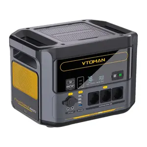 Pārnēsājama elektrostacija VTOMAN FlashSpeed 1500 1408Wh 1500W LiFePO4
