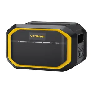 VTOMAN FlashSpeed 1500 Papildu akumulators elektrostacijai 1548 Wh LiFePO4 Pelēks