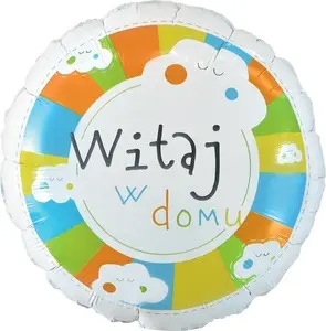 GoDan Folija balons Witaj w domu