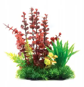 Terra Natura Aqua Natura Plastmasas akvārija augs Dzelten-zaļi-sarkans 26 cm