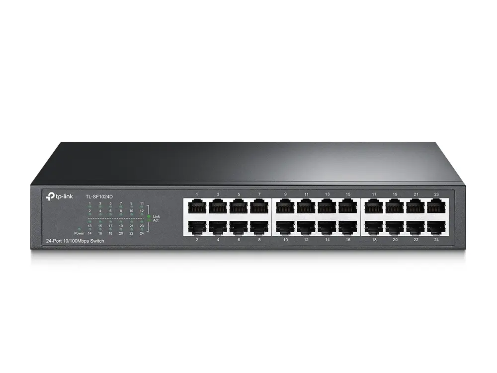 Сетевой коммутатор TP-Link TL-SF1024D на 24 порта Photo 2