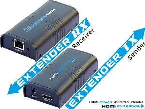 ATEN HDMI удлинитель до 120м через LAN по IP Поддержка Full HD 1080p