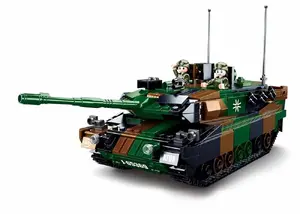 Конструктор Sluban основной боевой танк Leopard 2A5 2в1 M38-B0839