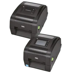 TSC DH340 etiķešu printeris tiešā termodruka 300 dpi skārienekrāns Ethernet USB RS232