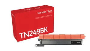 Xerox Everyday melnais toners saderīgs ar Brother TN-249BK liela ietilpība 4500 lapas