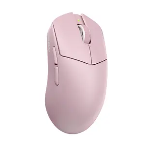 Cougar Revenger Pro 8K spēļu pele Labās rokas RF Wireless Bluetooth USB Type-C Optiska 30000 DPI Rozā