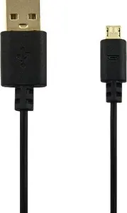 Vega USB-A uz microUSB Kabelis 1.5 m Melns