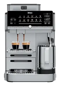 Ninja AutoBarista Pro Fully-auto Espresso Machine with Built-in Grinder 1650W Silver and Black