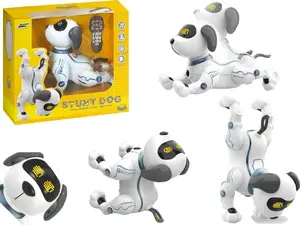 LEANToys Interaktīvs dejojošs suņa robots ar tālvadības pulti un mūziku
