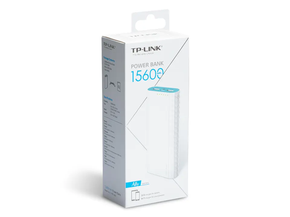 TP-Link TL-PB15600 Внешний аккумулятор 15600 мАч Белый Photo 6