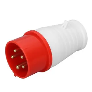 HiSmart EL240517 Промышленный разъем CEE 16А 5-контактный 3-фазный IP44