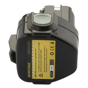 PATONA Rezerves akumulators Makita 12 V 2500 mAh Ni-MH Melns