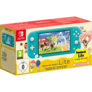 Portatīvā spēļu konsole Nintendo Switch Lite Tomodachi Life 5.5 Collas 32 GB Tirkīza