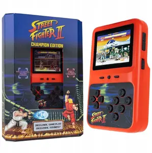 Portatīvā spēļu konsole Arcade1UP Street Fighter II Colour Handheld Street Dogs Edition