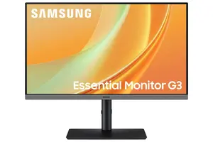 Samsung G32H Computer Monitor 24 Inch Full HD LCD Black with USB Hub and VESA Mounting