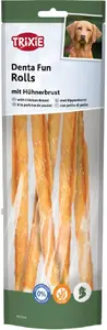 Trixie Denta Fun Rolls Kārums suņiem ar vistas gaļu 26 cm 120 g