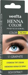 Venita VENITA_Henna Color Cream henna do brwi i rzęs w kremie 1.1 Grafit 30g