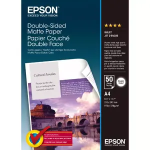 Epson Divpusējs matēts papīrs A4 50 loksnes Matēts 178 g/m²