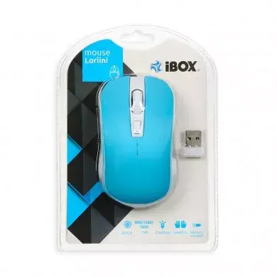 Pele IBOX LORIINI RF bezvadu optiskā 1600 DPI Photo 6