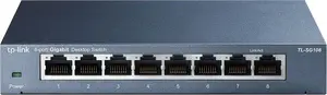 Tīkla slēdzis TP-Link TL-SG108 8-Port 10/100/1000Mbps