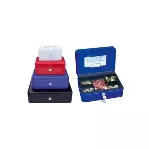 Naudas kaste WEDO 145.3015X, 5 nodalījumi, izmēri 24 x 16.5 cm