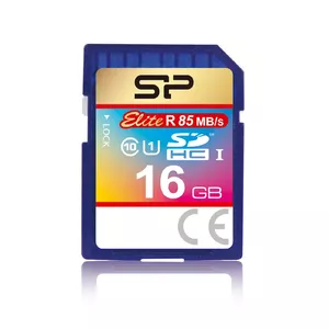 Zibatmiņa Silicon Power 16GB SDHC UHS-I Elite