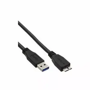 USB kabelis brackton Micro USB 3.0 uz USB-A, 2.0 m, zils, priekš ārējiem 2.5" HDD