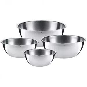WMF Gourmet 0645709990 Bowl set Round Stainless steel 4-piece