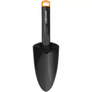 Shovel/Trowel Fiskars 1000694, hand tool for digging and planting, black
