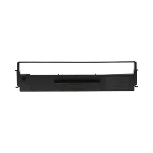 Черный картридж с красящей лентой Epson SIDM для матричных принтеров, ресурс 2,5 миллиона символов, совместимость с LQ-350, LQ-300, LQ-300+, LQ-300+II