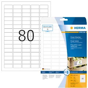 Самоклеящаяся этикетка принтера HERMA 10901