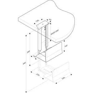 Rati CPU turētājs ROLINE ROLINE PC Holder melns