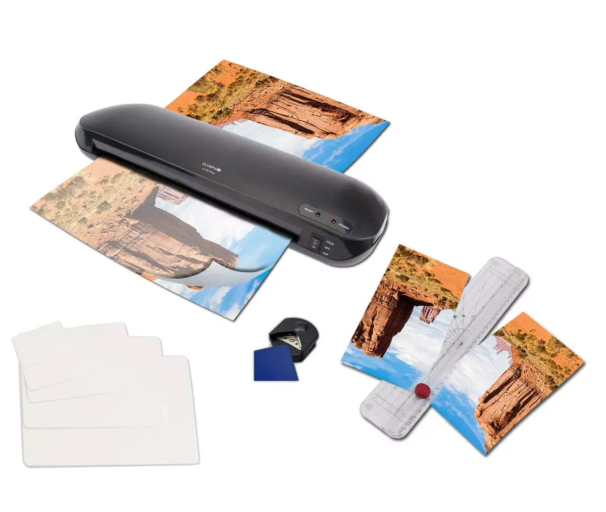 Laminator Set Olympia 4 in 1 A 330 Plus Photo 7