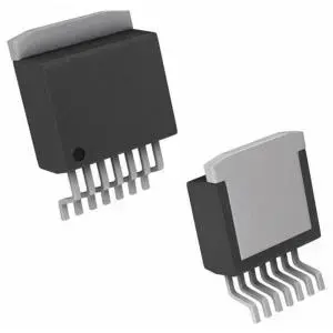 Barošanas IC sprieguma regulators Texas Instruments LM2676SX-5.0/NOPB, DC/DC pārslēgšanas regulators 5.0V, TO-263-7 korpuss
