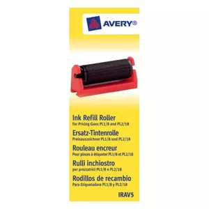 Printeru tinte rullis Avery IRAV5 Melns 161mm Platums