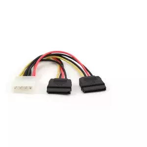 SATA kabelis Gembird CC-SATA-PSY-0.3M Daudzkrāsains