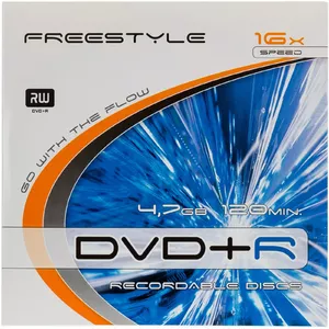 DVD+R disc OMEGA Freestyle 4.7GB 16x, safepack spindle
