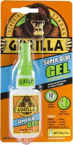 Gorilla Superglue želeja 15 g — ātri žūstoša, ūdensizturīga