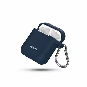 Usams silikona austiņu maciņš un pretslīdēšanas siksniņa Apple AirPods