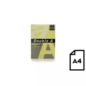 A4 coloured paper pack double a DA-Cheese 80 g/m² 500 sheets