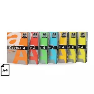 A4 Colour Paper Double A DA-Rainbow5-100 80 g/m², 100 sheets, multicolour